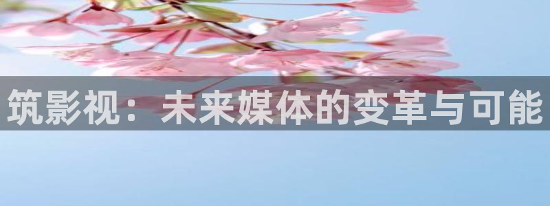 南瓜人：筑影视：未来媒体的变革与可能